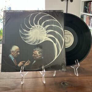 Walter Scharf Jacques Cousteau The Legend Of The Living Sea LP 1971 Ocean OR711